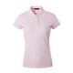 Plain Women Cotton Turndown Collar Polo Shirt