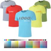 190gsm 100% Ring Spun Cotton Custom Adult Men's T Shirt